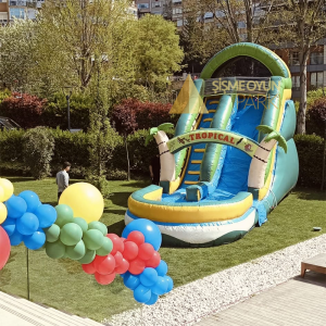 Şişme Tropikal Kaydırak